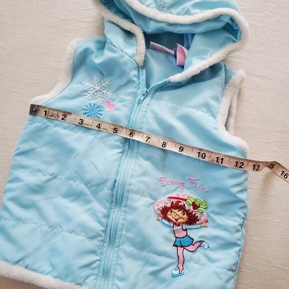 Y2k Strawberry Shortcake Vest 5t - Picture 7 of 8
